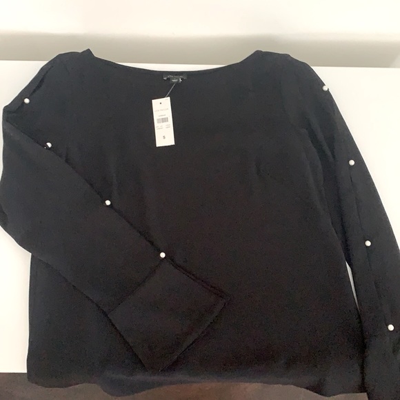 Ann Taylor Tops - NWT: Ann Taylor Shirt with Pearl Sleeves
